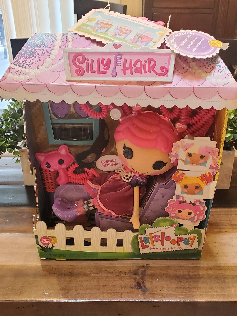 Lalaloopsy Silly Hair Confetti Carnivale Doll - Pink